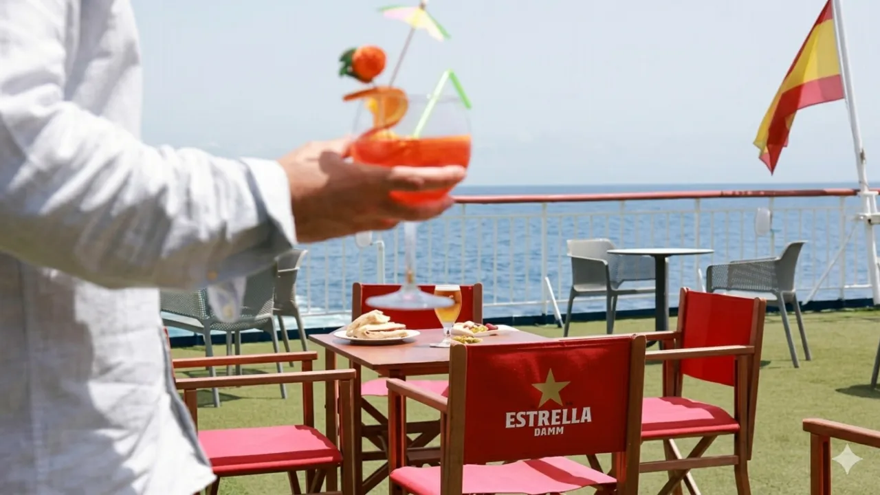 terraza a bordo
