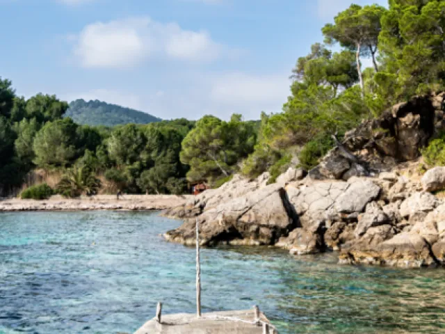 Playas cerca de Ibiza ciudad