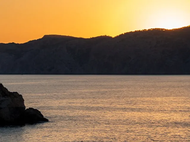 Puesta de sol en Mallorca