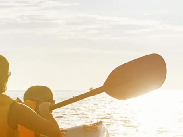 Ruta en kayak por Menorca