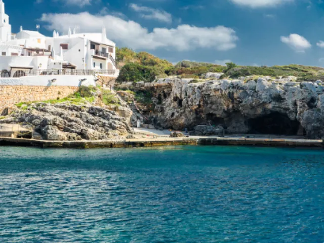 mapa de menorca pueblos