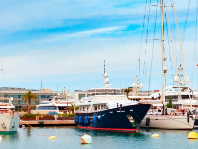 ¿Dónde aparcan los barcos?